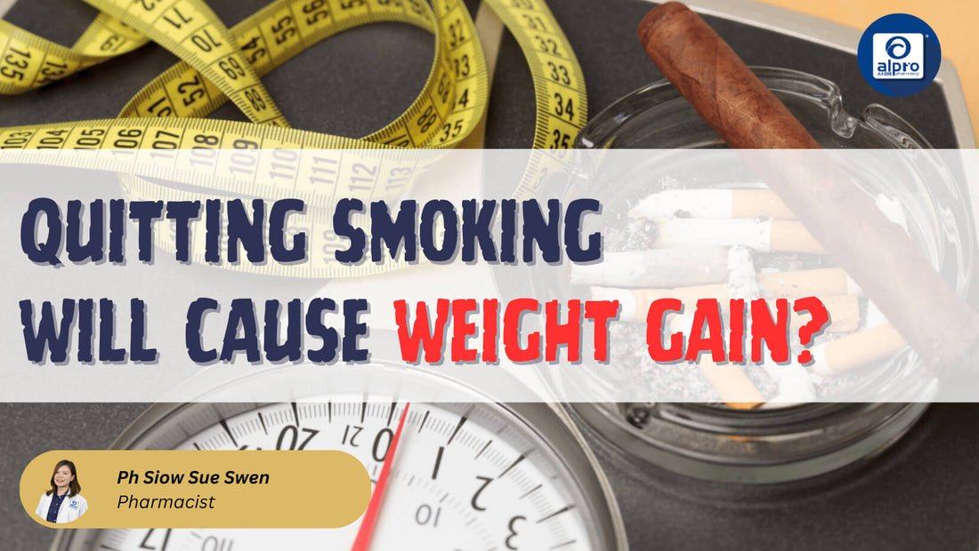 Featured image for Quitting smoking will cause weight gain?