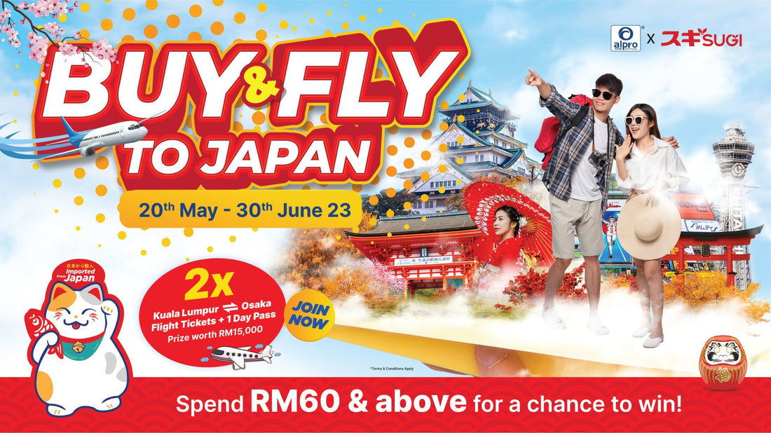 Featured image for Buy & Fly to Japan - Here's How You Can Win Flight Ticket & Trip to Osaka!