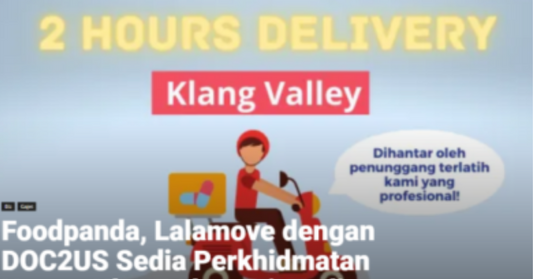 Featured image for Foodpanda, Lalamove dengan DOC2US Sedia Perkhidmatan Hantar Ubat Dalam 2 jam di Lembah Klang Sepanjang Tempoh ‘Total Lockdown’