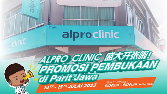 Featured image for Alpro Clinic Grand Opening @ Parit Jawa