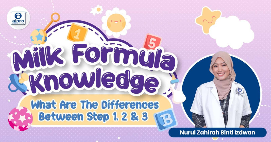 Featured image for Milk formula knowledge - What are the differences between step 1, 2 and 3?