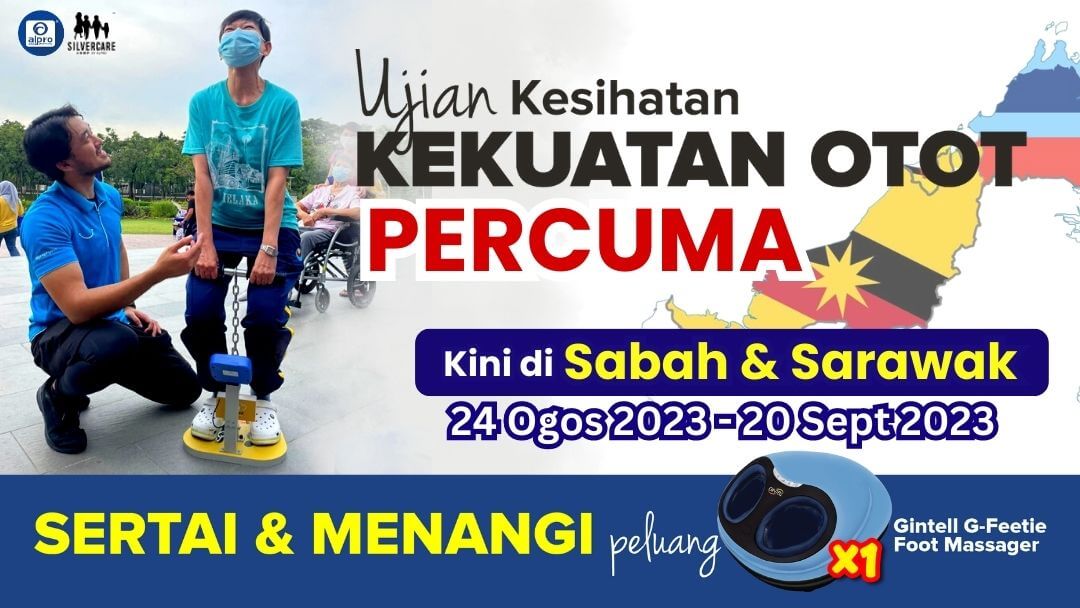 Featured image for Ujian Kekuatan Otot PERCUMA《Sabah & Sarawak》