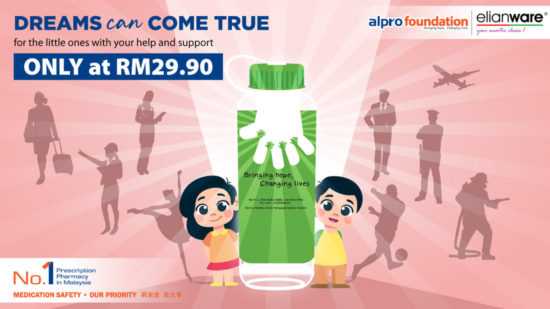 Featured image for Alpro Foundation x Elianware Charity Bottle