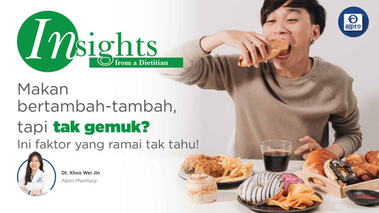 Featured image for Makan Bertambah-Tambah Tapi Tak Gemuk? Ini Faktor Yang Ramai Tak Tahu!