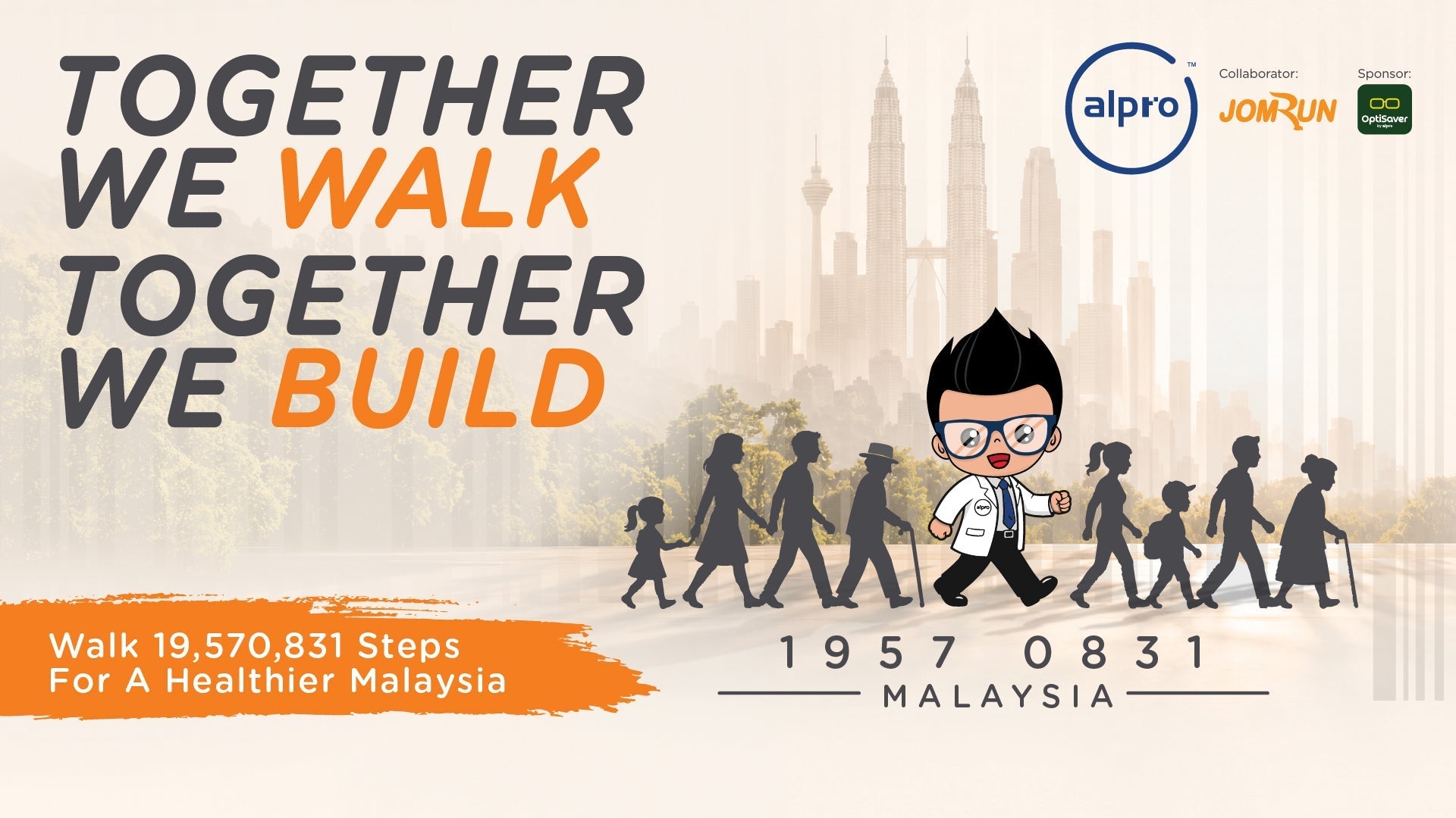 Together We Walk, Together We Build