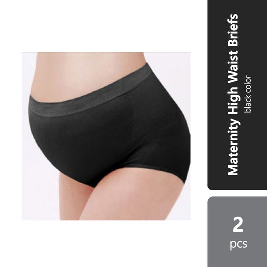 shapee-maternity-high-waist-brief-2pcs-beige-black-pink product image 1