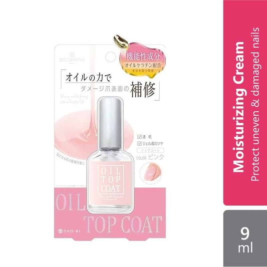 shobido-decorative-oil-top-9ml-coat-clear-coat-pink product image 1