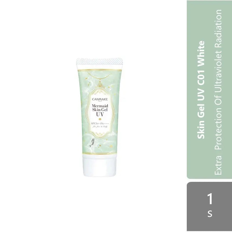 Canmake Mermaid Skin Gel Uv ( 01 Clear \ 02 White \ C01 ) Canmake