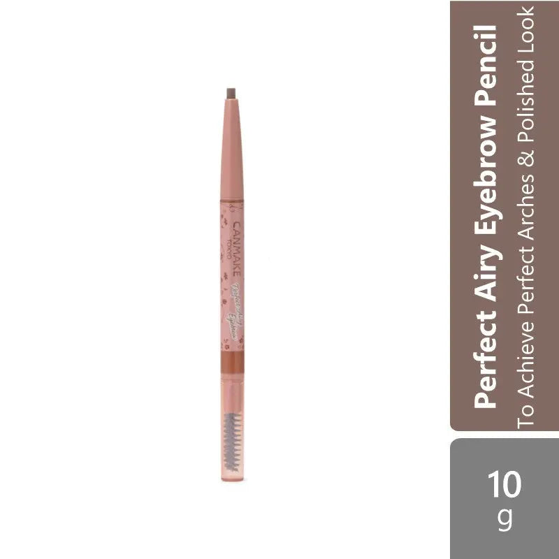 Canmake Perfect Airy Eyebrow ( 01 Bitter Brown \ 02 Natural Brown \ 03 Cinnamon Brown ) Canmake