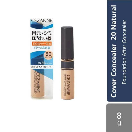 cezanne-stretch-cover-concealer-10-light-20-natural-foundation-after-concealer product image 1