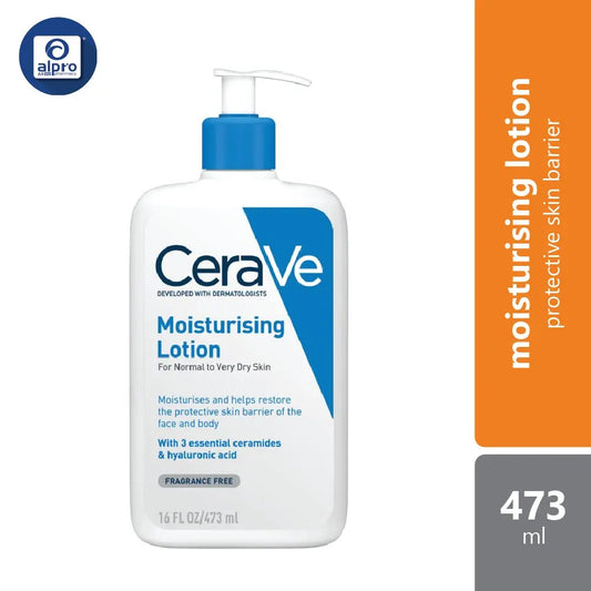 Cerave Daily Moist Lotion 473ml | Helps Hydrate The Skin Cerave