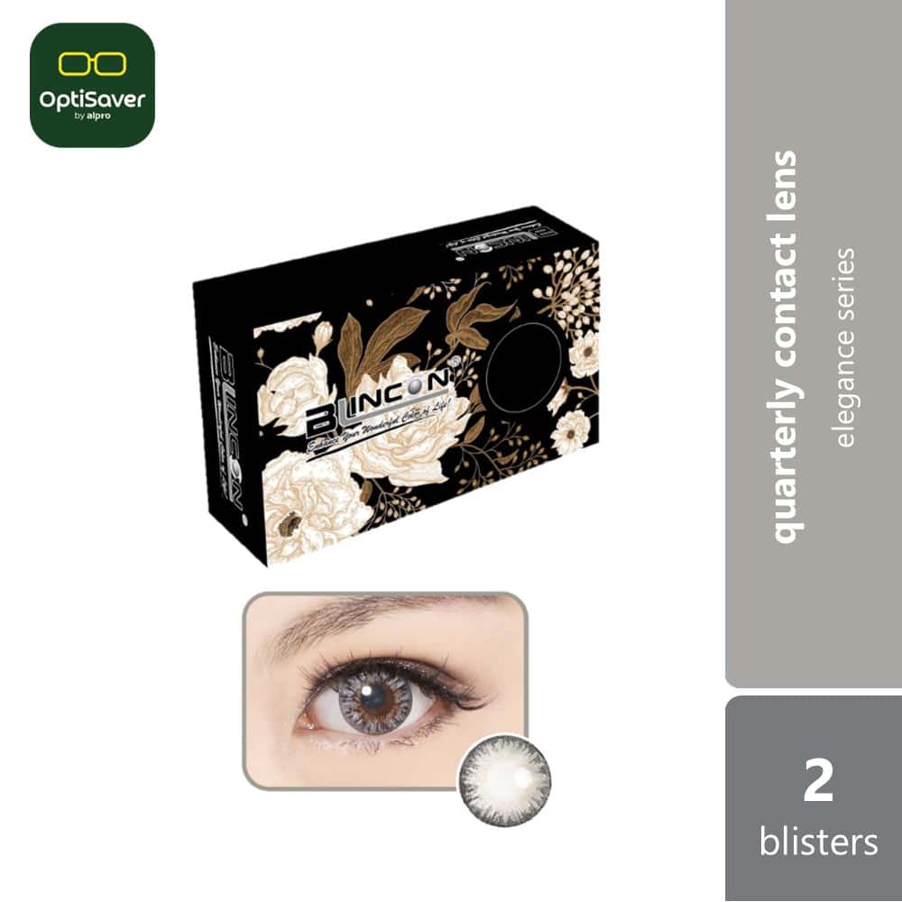 blincon-elegance-color-lens-90d-quarterly-contact-lenses-crystal-grey product image 1