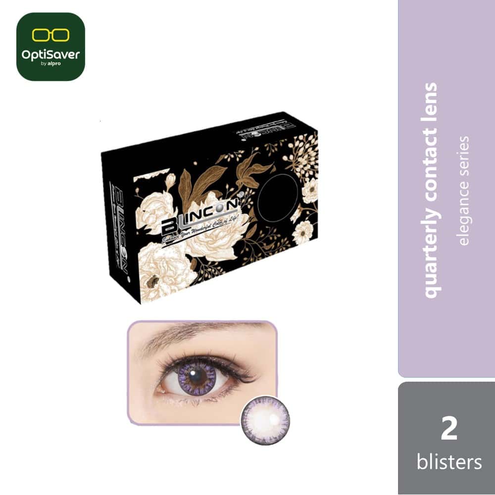 blincon-elegance-color-lens-90d-quarterly-contact-lenses-cutie-violet product image 1