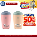 Montigo Sense Coffee Cup Regular Peanuts Playbook Collection (Snoopy Stands Up / Snoopy Troop Exit) 340mL