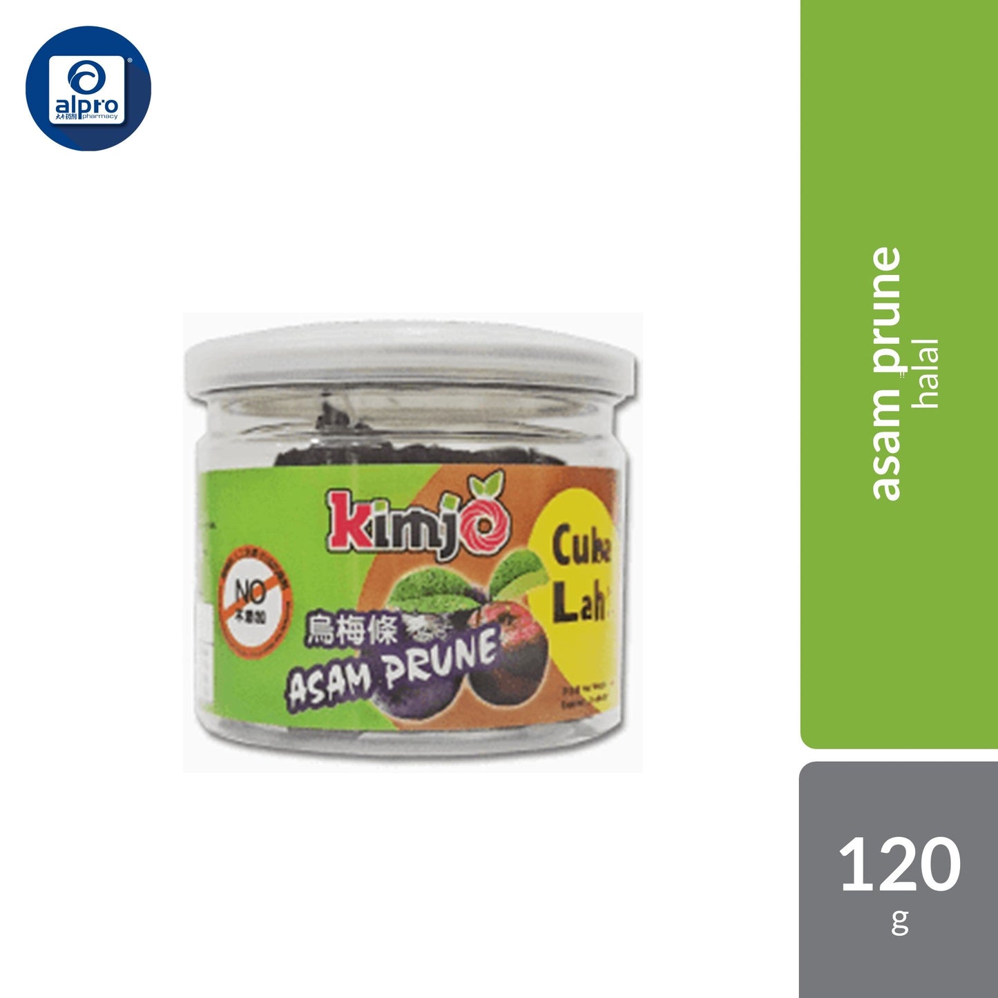 Kimjo Asam Prune 120g | No Added Preservatives Kimjo