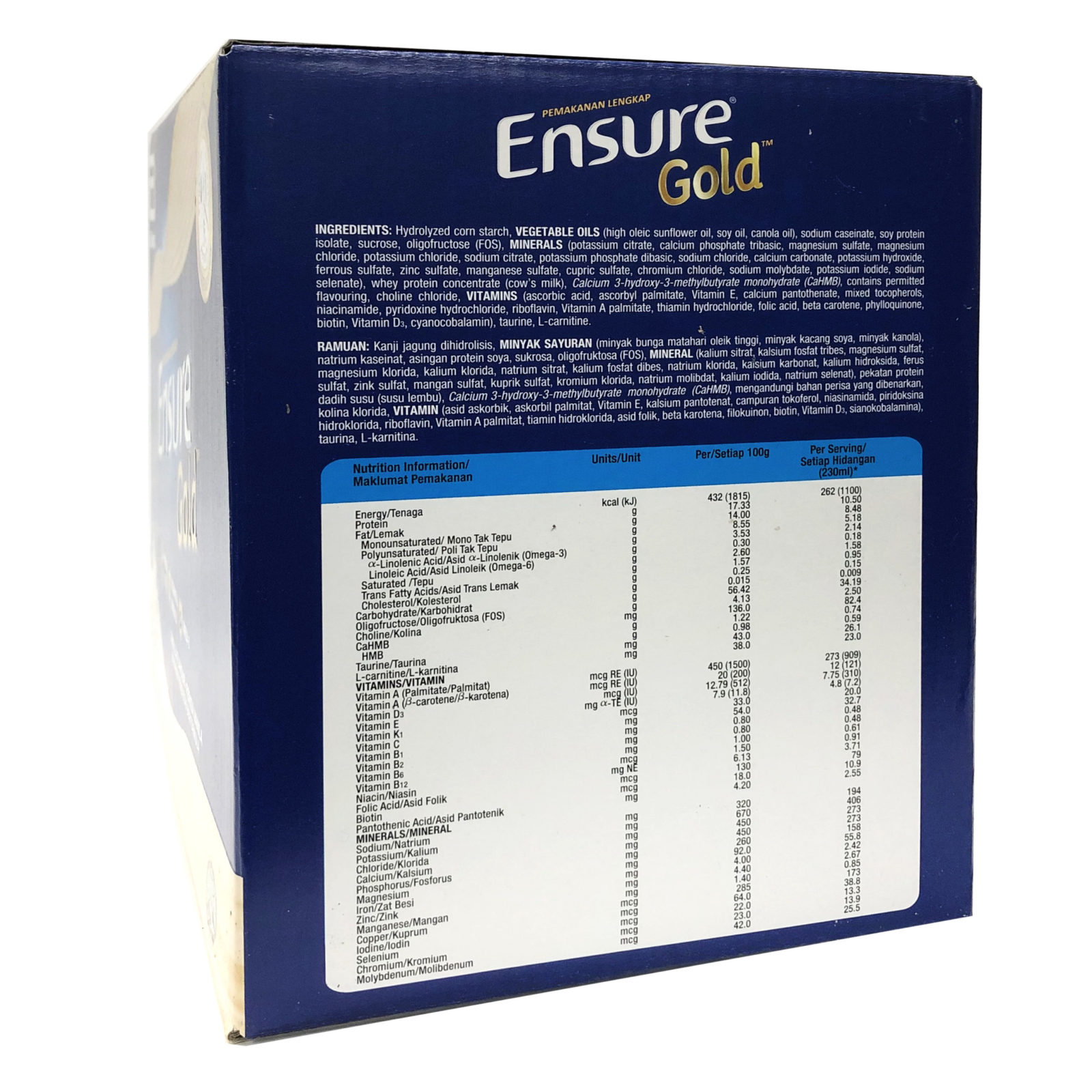 Abbott Ensure Gold Vanilla Kg Alpro Pharmacy