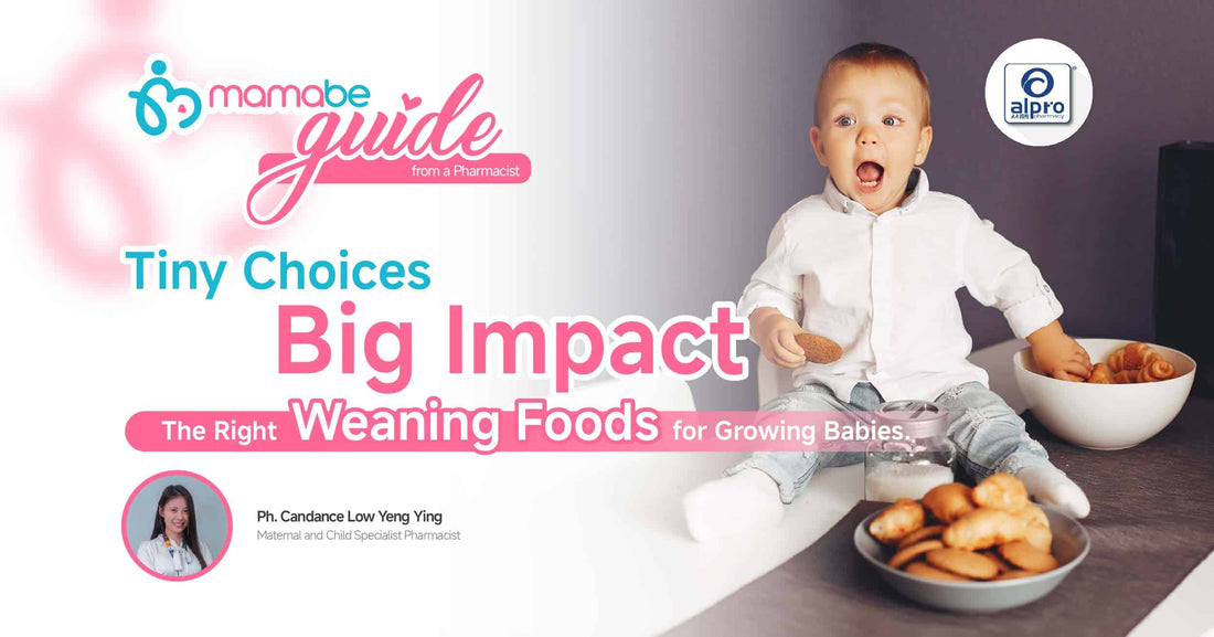 Featured image for Tiny Choices, Big Impact—The Right Weaning foods for Growing Babies.
