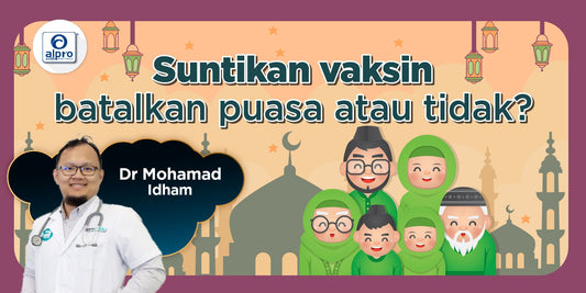 Featured image for Suntikan vaksin batalkan puasa atau tidak?