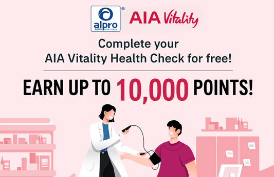 Featured image for AIA Is Offering Free Health Checks To All AIA Vitality Members Nationwide in Alpro Pharmacy