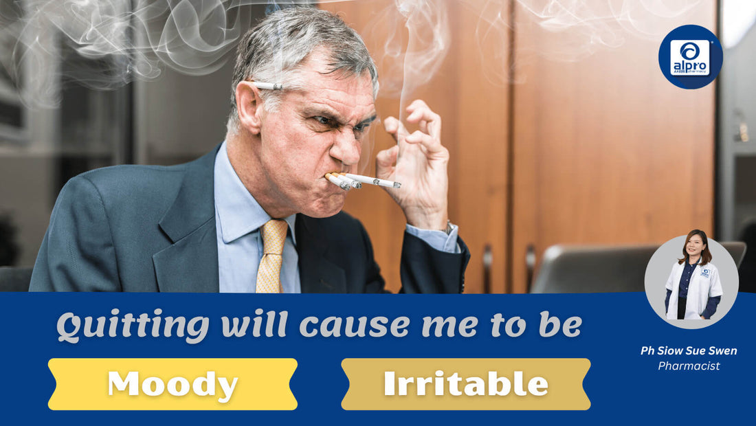 Featured image for Quitting will cause me to be moody and irritable