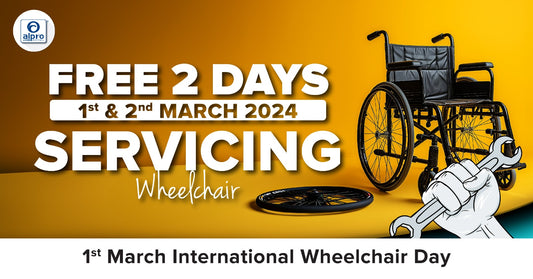 Featured image for International Wheelchair Day 2024 - Free Wheelchair Service