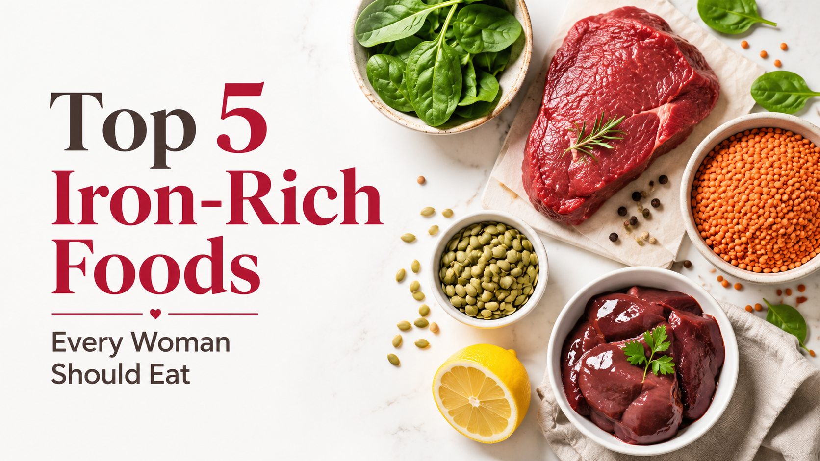 Top 5 Iron-Rich Foods Women Should Be Eating Alpro Alliance Sdn. Bhd.