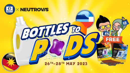 Featured image for Alpro x Neutrovis Bottles to Pods Exchange Program