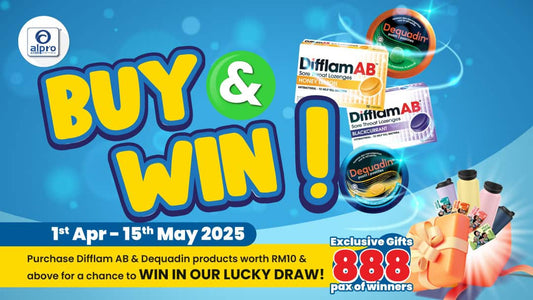 Featured image for Buy & Win: Soothe Your Throat and Win Amazing Prizes by DifflamAB & Dequadin!