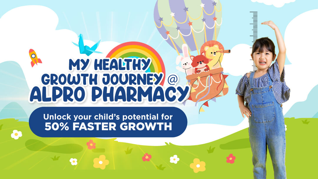 Featured image for My Healthy Growth Journey @ Alpro Pharmacy