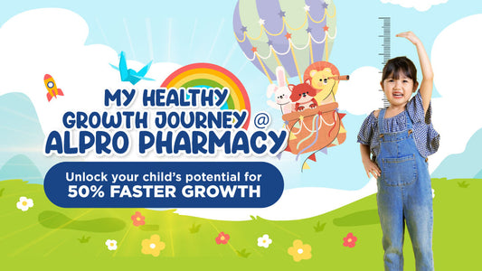 Featured image for My Healthy Growth Journey @ Alpro Pharmacy