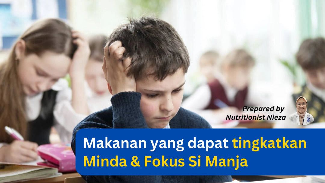 Featured image for Makanan yang dapat tingkatkan Minda & Fokus Si Manja