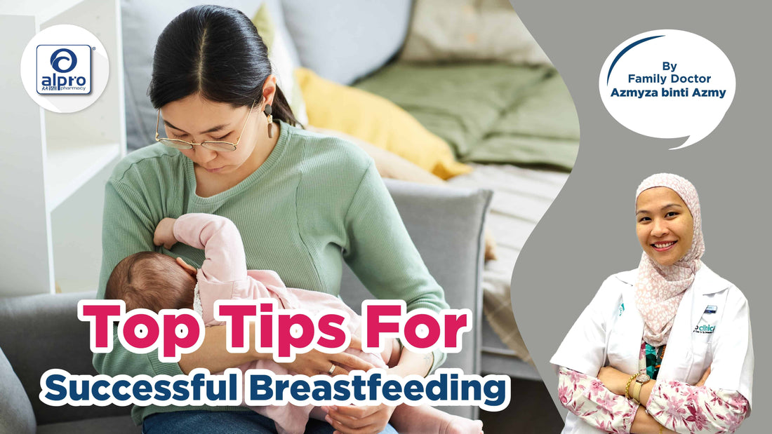 Featured image for Top Tips For Successful Breastfeeding