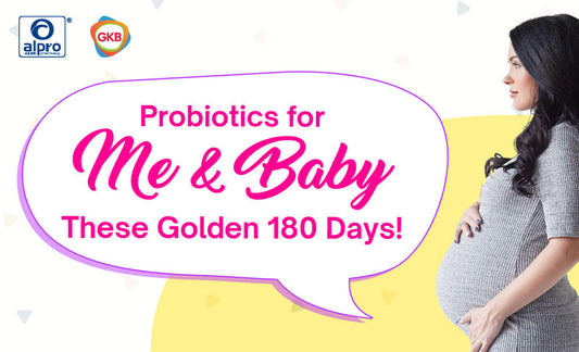 Featured image for Mama Must-Know: Probiotics for Me & Baby during these Golden 180 days!
