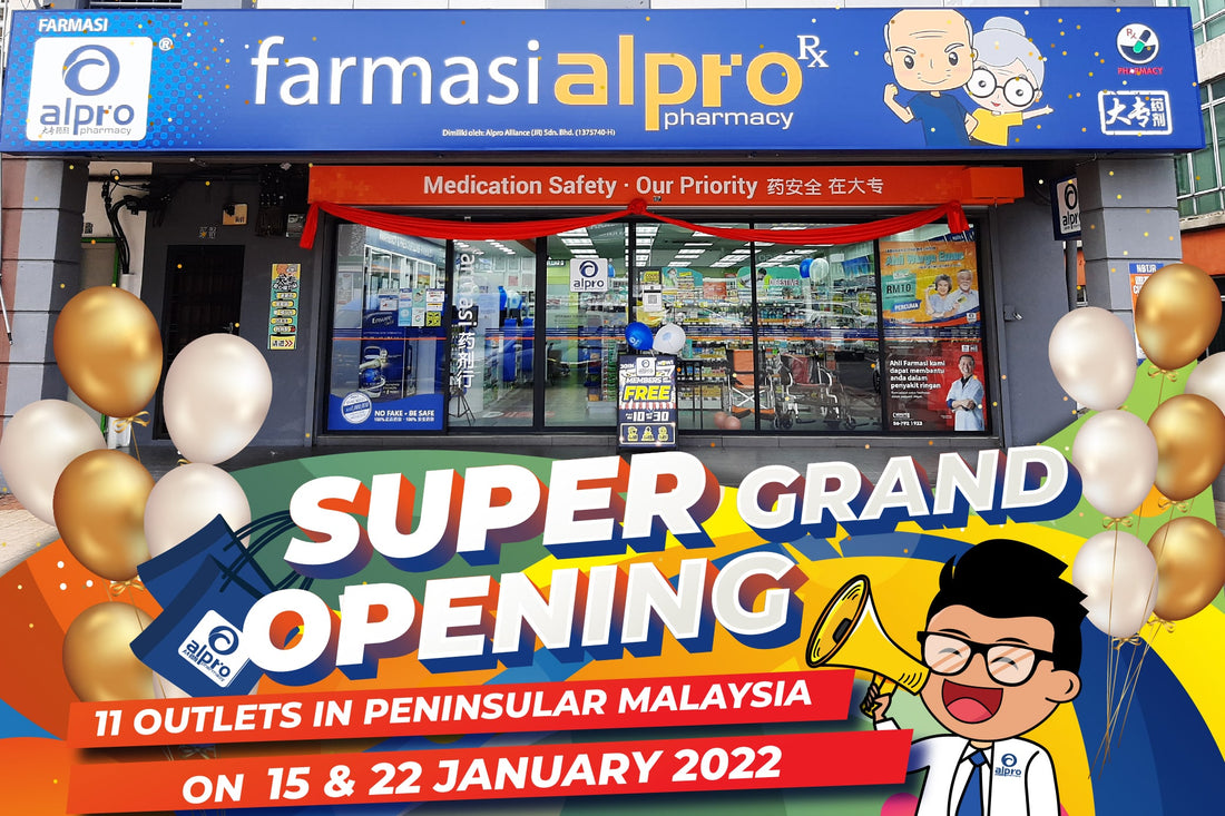 Featured image for Grand Opening @ Kedah, Penang, Selangor, Putrajaya & Johor