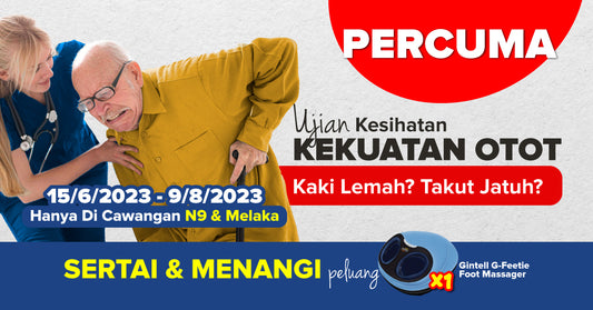 Featured image for Ujian Kekuatan Otot PERCUMA《Negeri Sembilan & Melaka》
