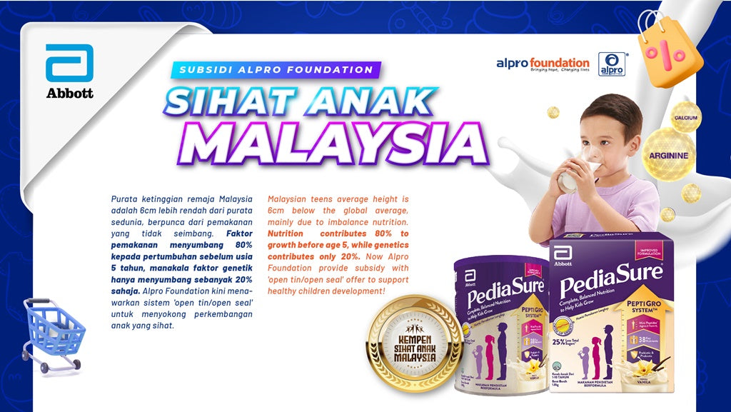Featured image for Discover the Best Deals in Town! "Sihat Anak Malaysia" Subsidized by Alpro Foundation at Alpro Pharmacy