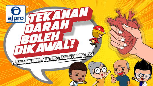 Featured image for Tekanan Darah Boleh Dikawal! [Pemahaman Mudah Tentang Tekanan Darah Tinggi]