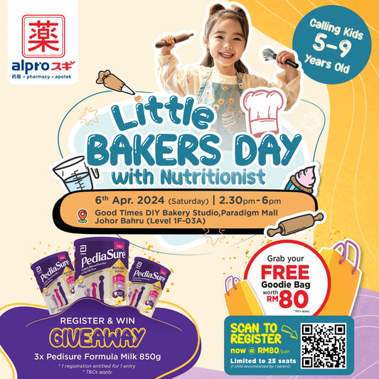 Featured image for Alpro Sugi Little Bakers Day with Nutritionist
