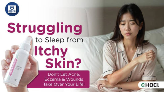 Featured image for Can’t Sleep from Itchy Skin? Struggling to Focus at Work? Don’t Let Acne, Eczema & Wounds Control Your Life!
