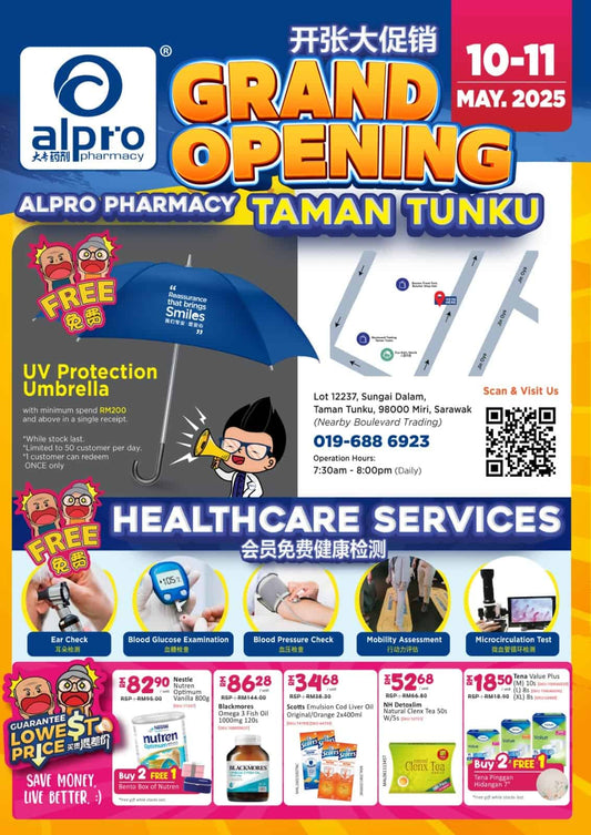 2025 Issue  Grand Opening Alpro Pharmacy @ Miri Sarawak