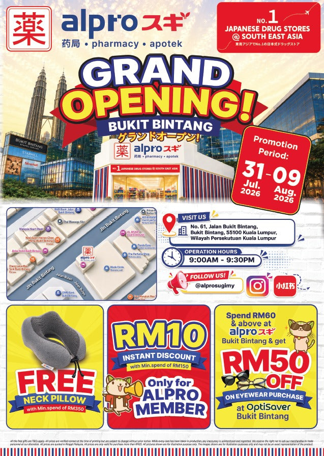 Alpro Sugi Bukit Bintang Grand Opening