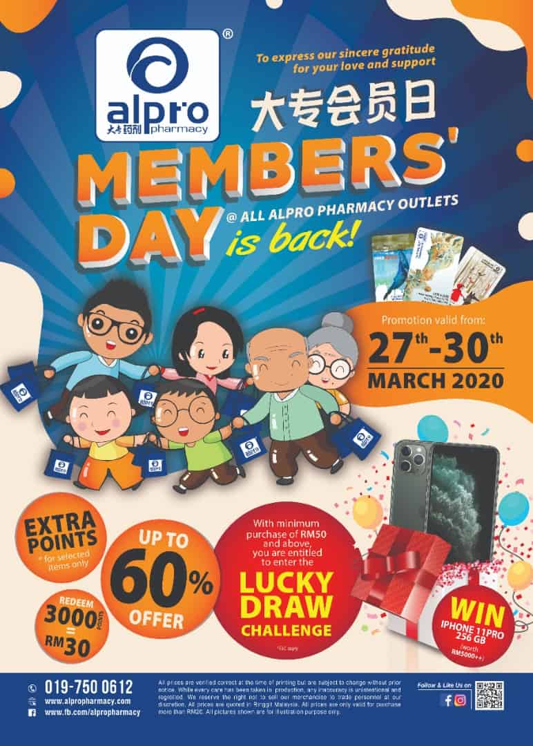 Featured image for Alpro Member's Day 2020  (27th March - 29th March) is BACK!