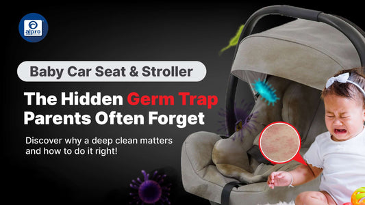 Featured image for Baby Car Seat & Stroller: The Hidden "Germ Trap" Parents Often Forget