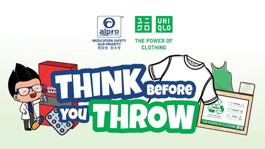Alpro-x-Uniqlo-Think-Before-You-Throw Alpro Pharmacy