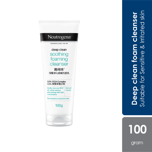 neutrogena-deep-cleansing-soothing-foam-cleanser-100g