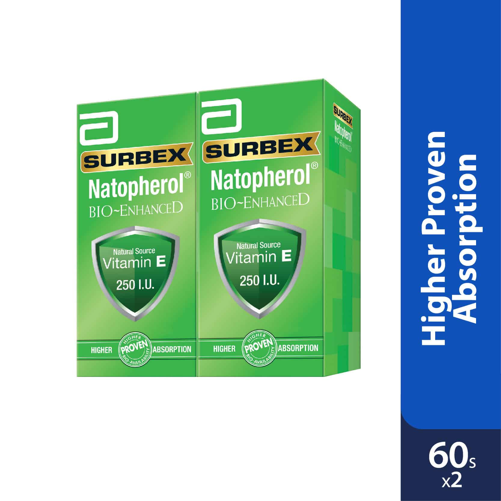 abbott-surbex-natopherol-vit-e-250iu-2-x-60s