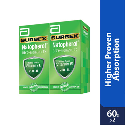 abbott-surbex-natopherol-vit-e-250iu-2-x-60s