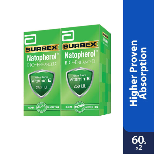 abbott-surbex-natopherol-vit-e-250iu-2-x-60s