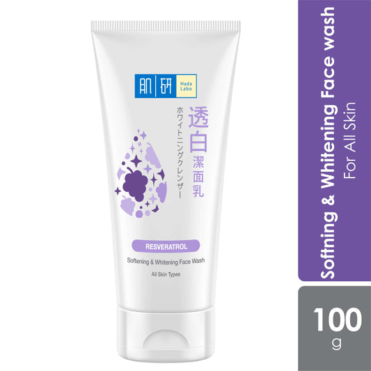 hada-labo-softening-whitening-face-wash-100g