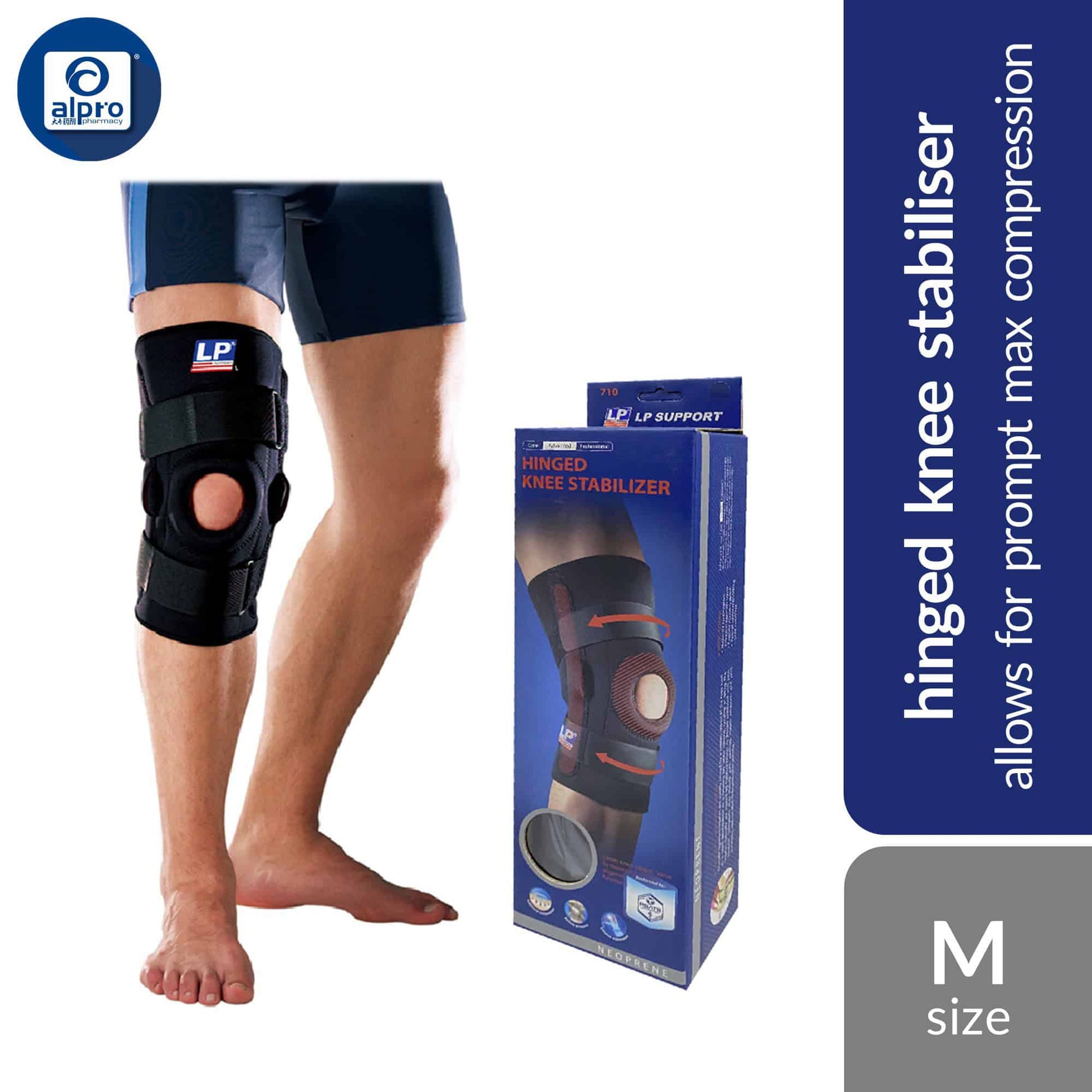 lp-support-lp710-hinge-knee-support-size-s-m-l-xl-xxl-allows-for-prompt-max-compression-m